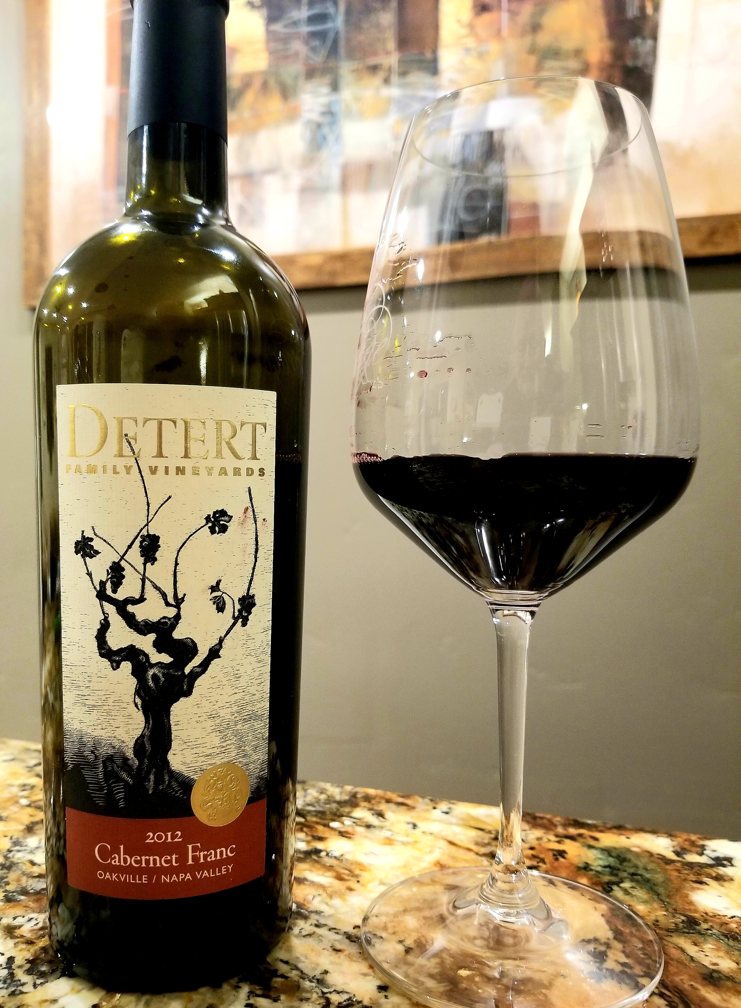 2012 Detert Family Vineyards Cabernet Franc – Historical Winery and A ...
