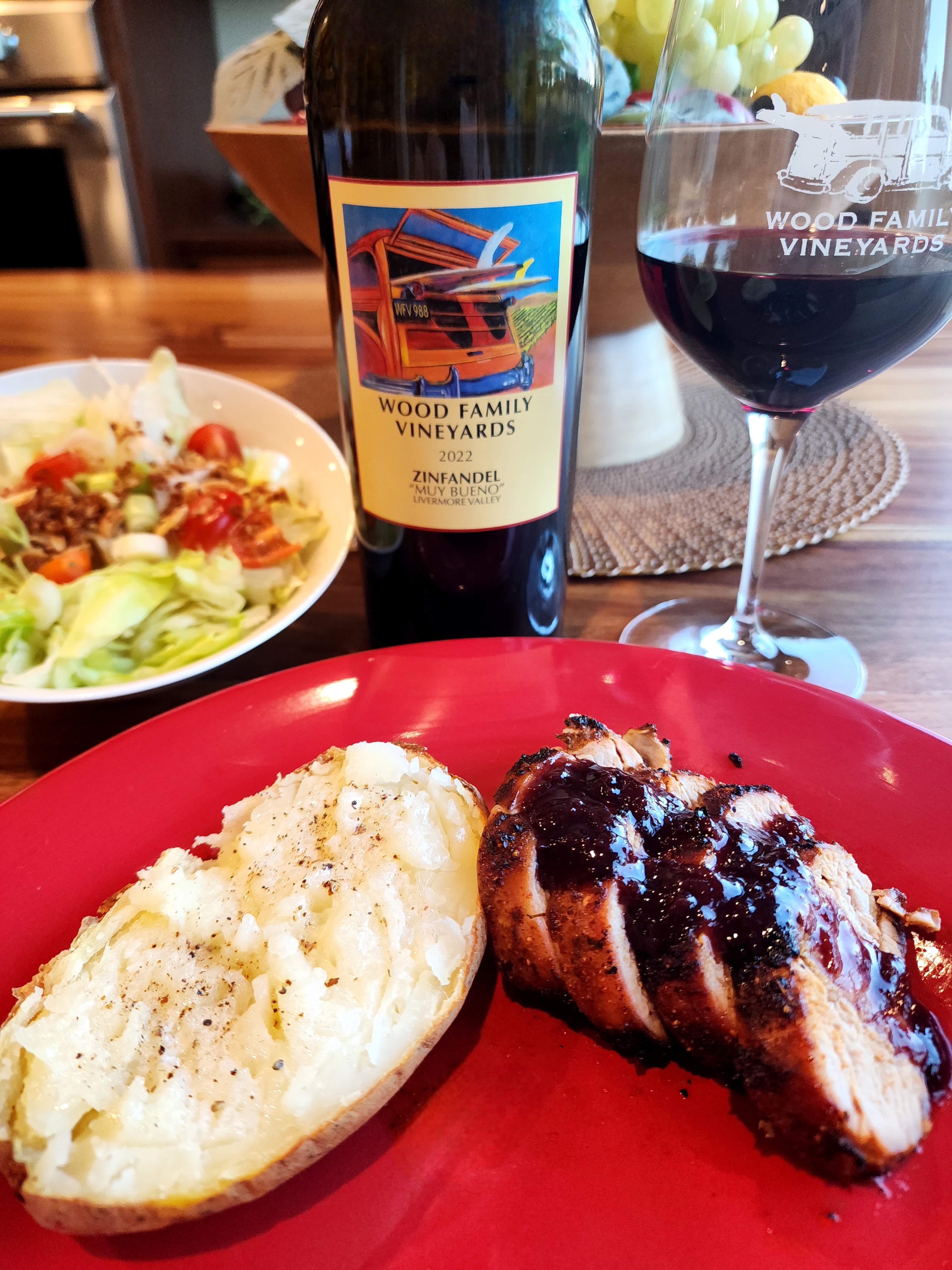 2022 Wood Family Vineyards “Muy Bueno” Zinfandel « California